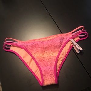 NWT Victoria secret strappy cheeky bikini bottom